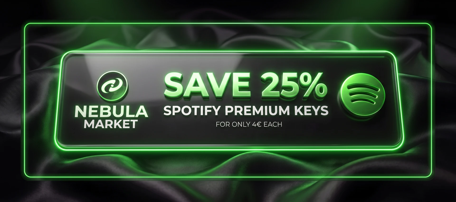 Special 25% OFF Discount on Spotify Keys