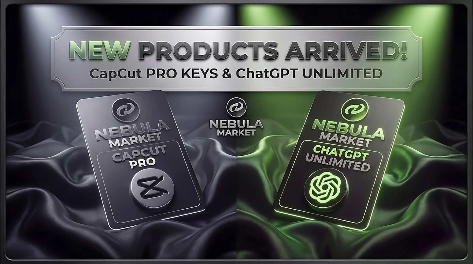 NEW PRODUCTS ARRIVED: ChatGPT Unlimited & CapCut Pro Keys!